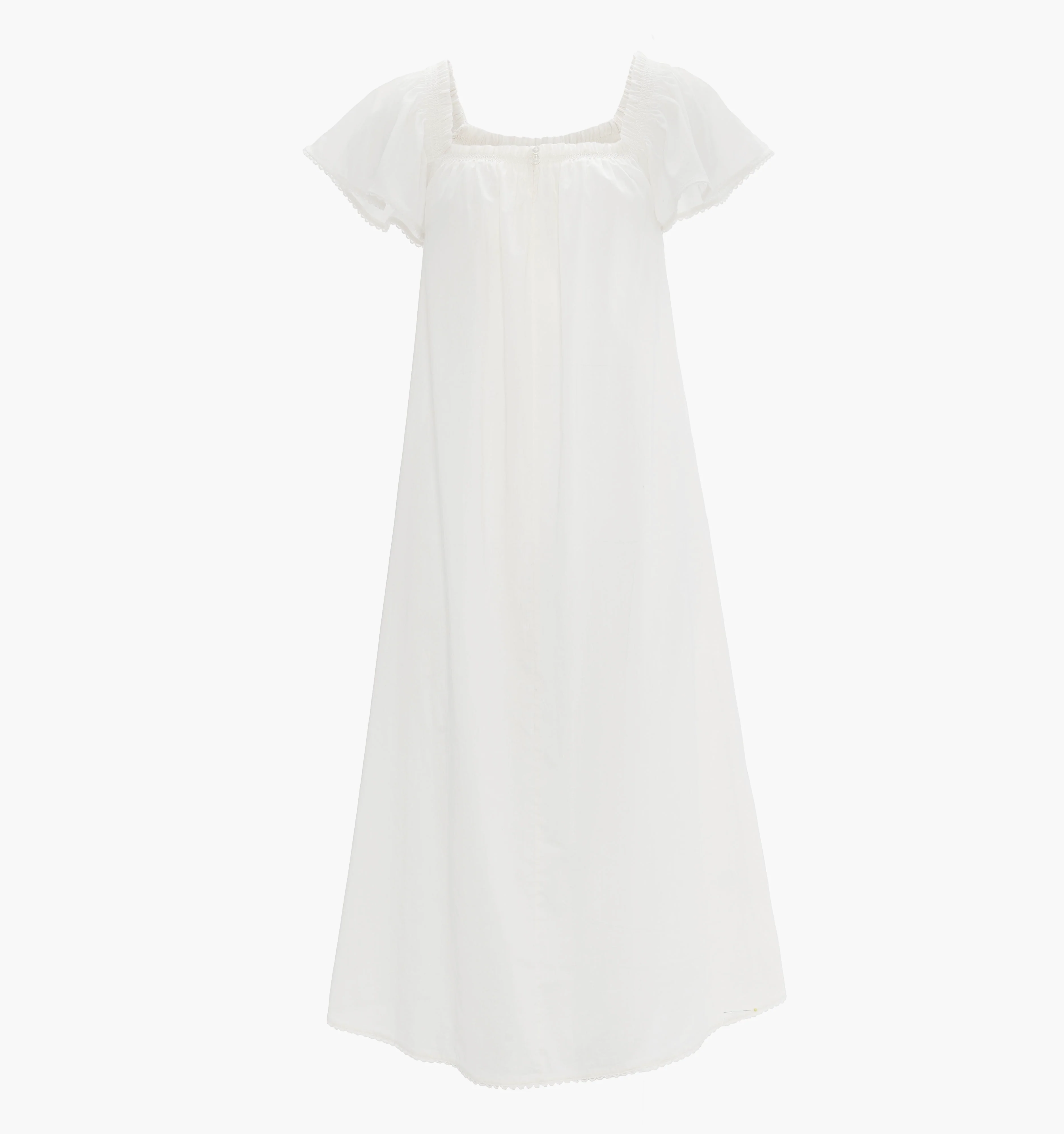 The Therese Nightgown - Soft Ivory - Image 5