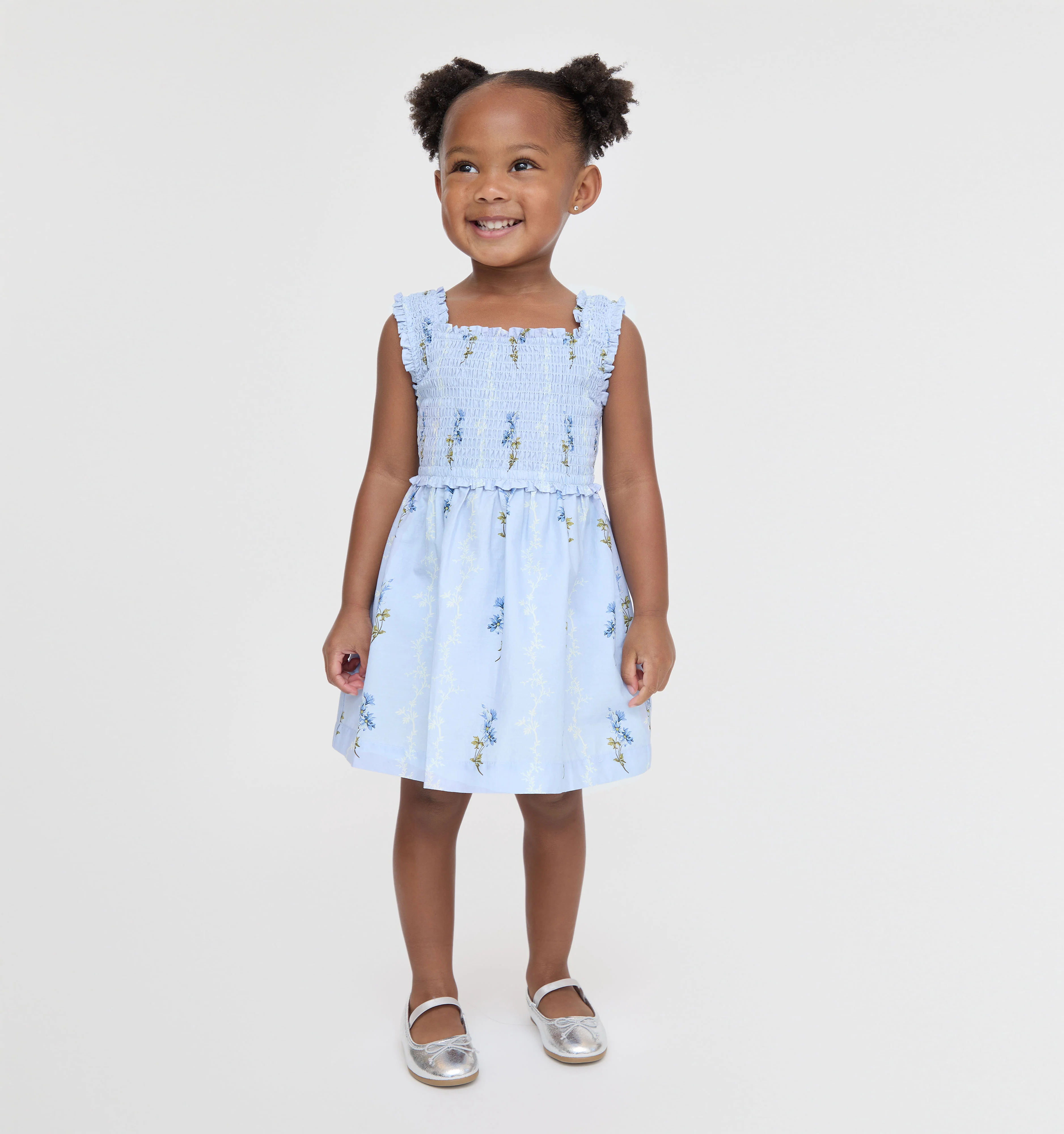 The Tiny Nora Nap Dress - Bluebell Waltz - Image 3