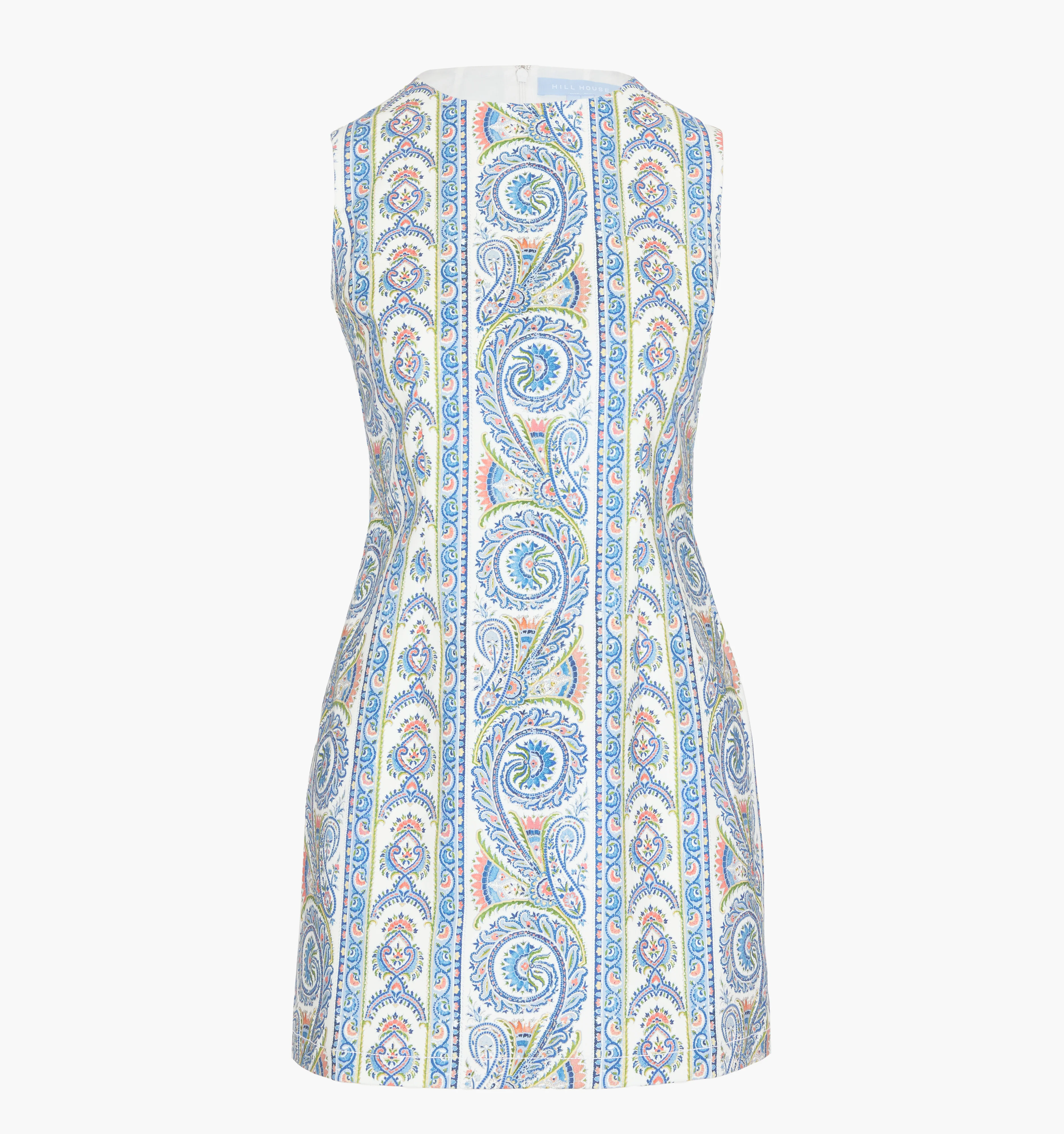 The Viola Dress - Blue Corsica Paisley - Image 6