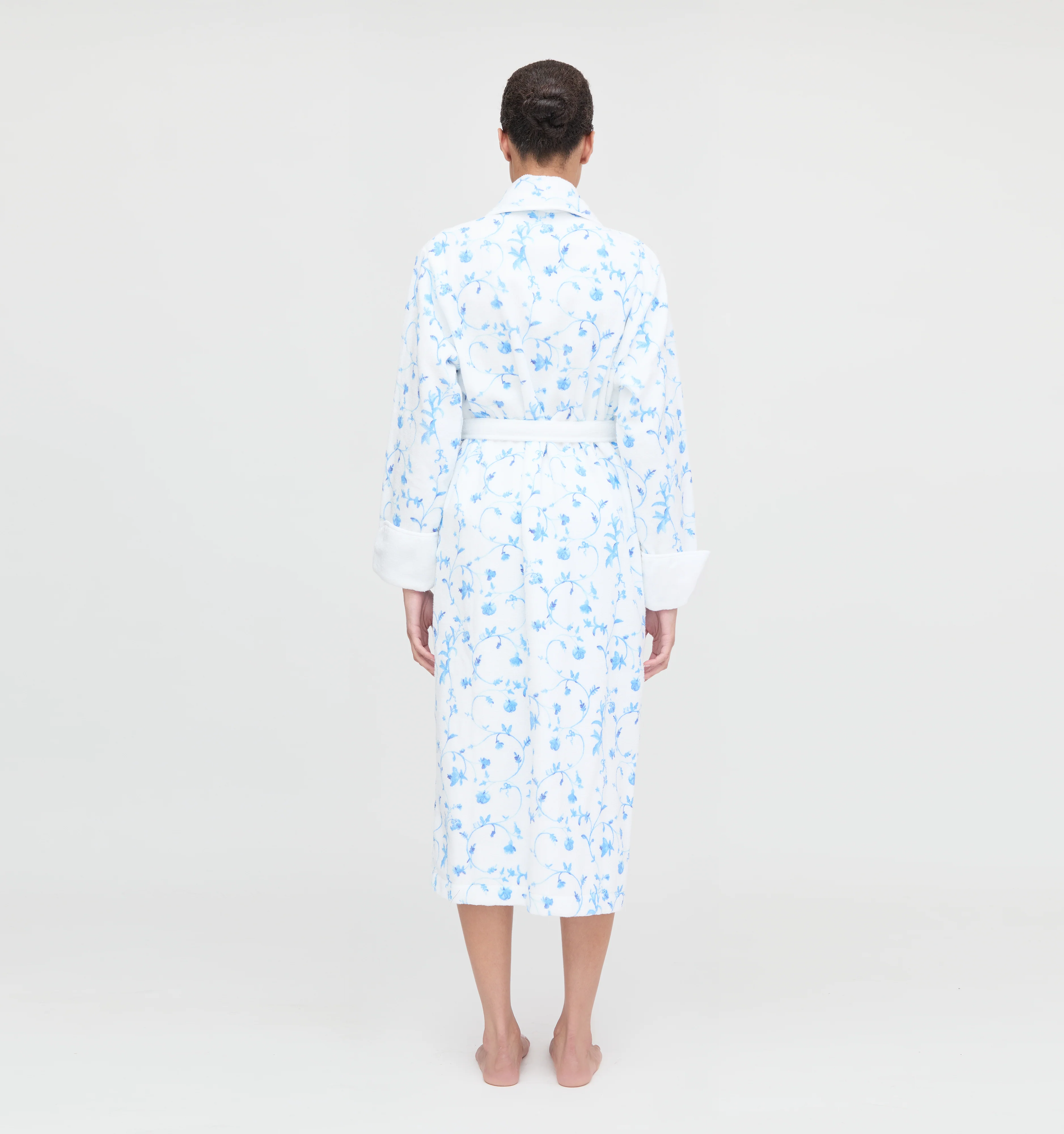 The Hotel Robe - Blue Botanical - Image 3