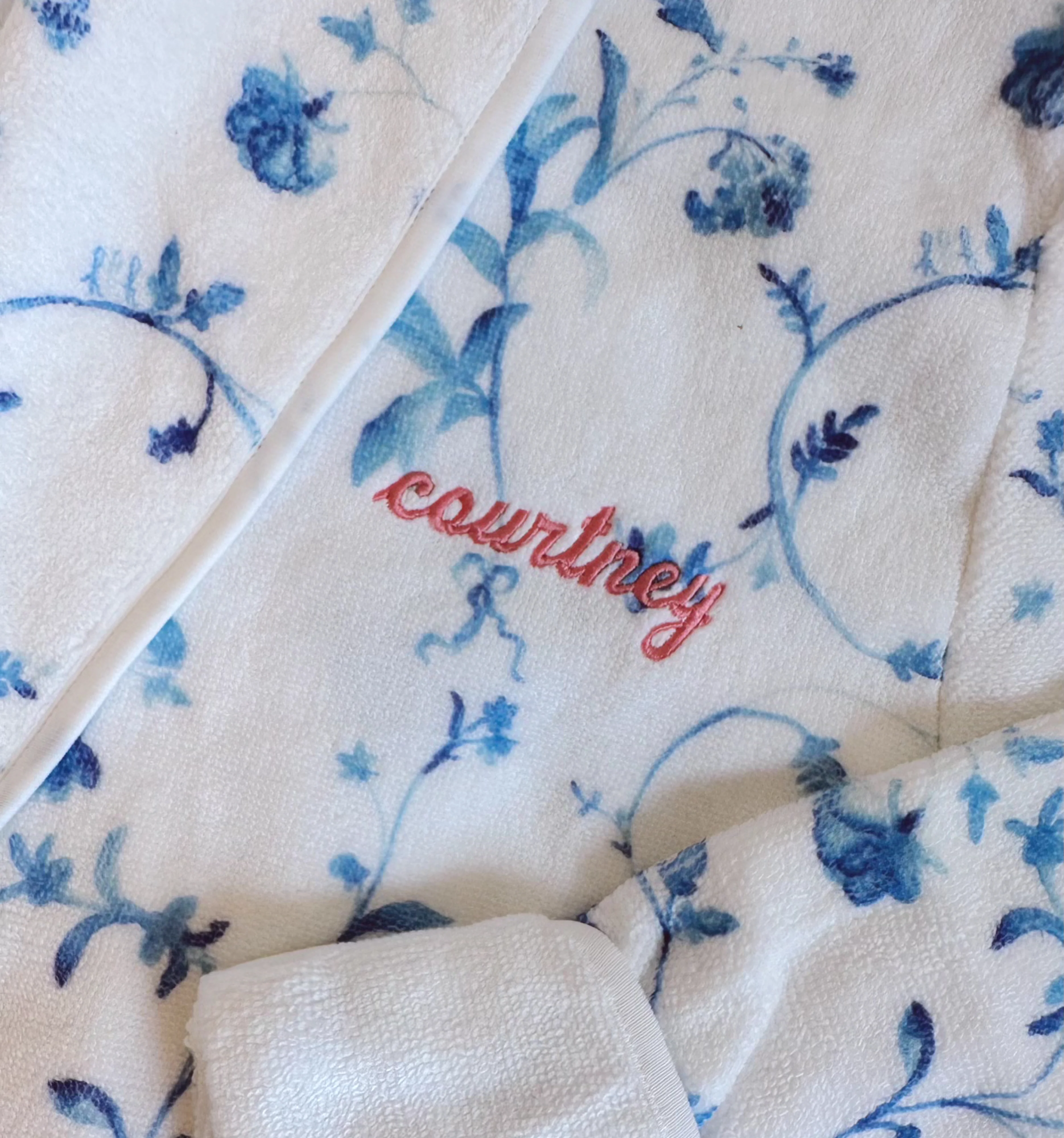 The Hotel Robe - Blue Botanical - Image 4