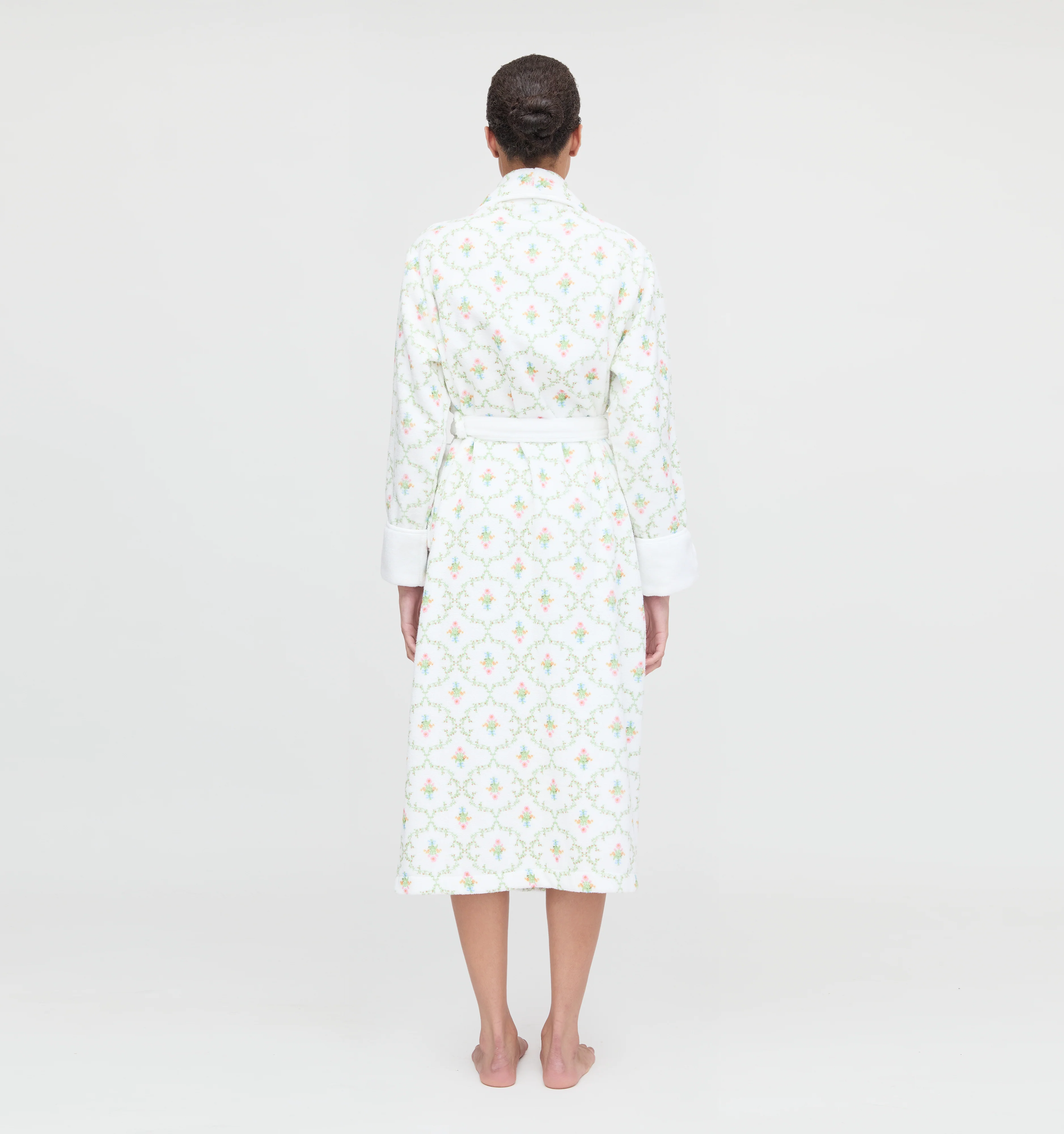 The Hotel Robe - Pastel Trellis - Image 4