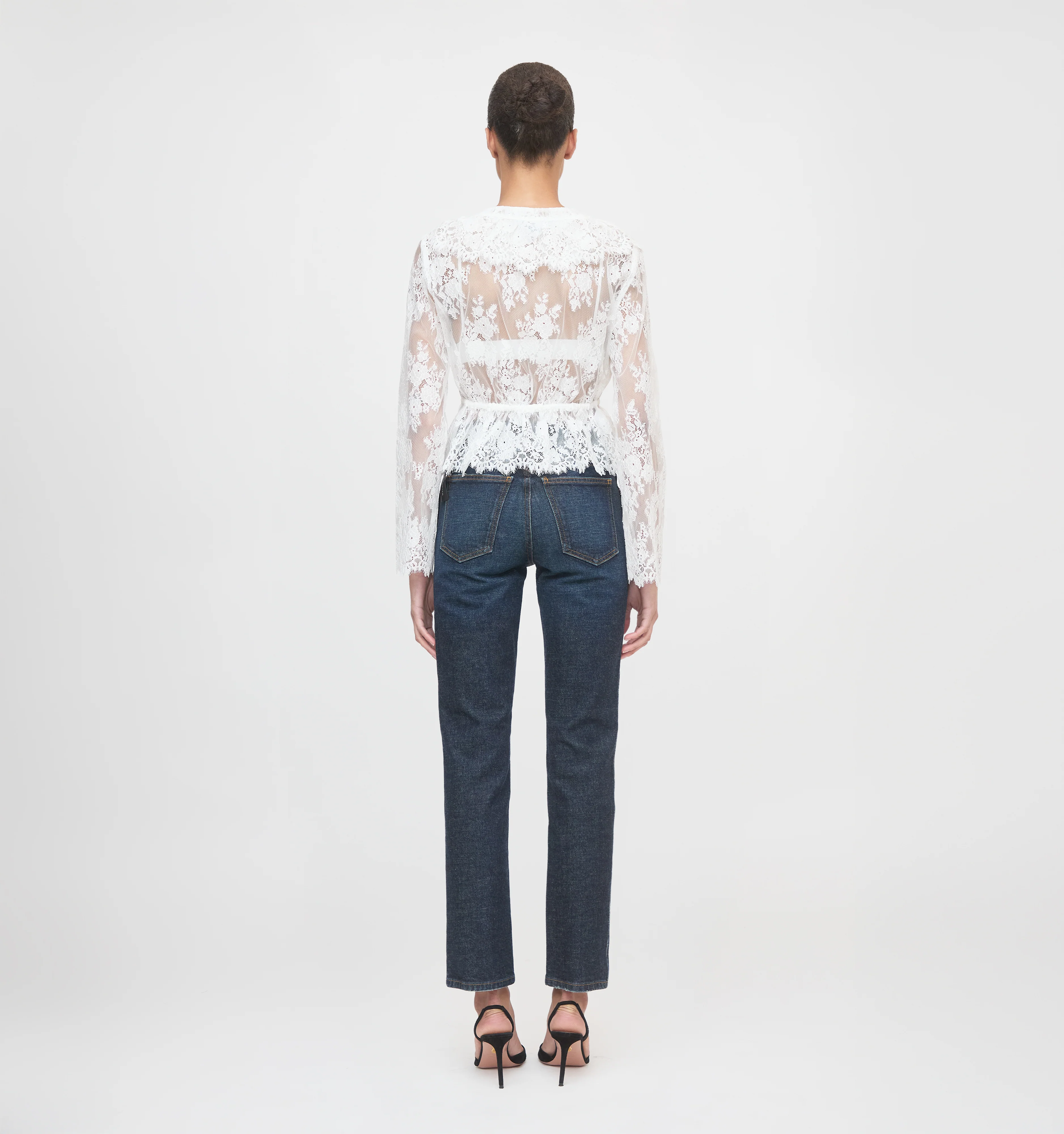 The Zoya Top - White Magnolia Lace - Image 4